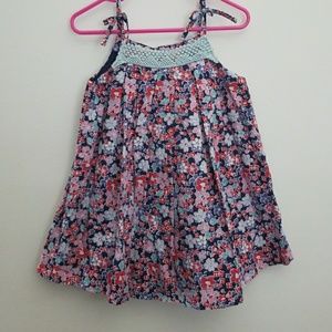 Genuine Kids sleeveless floral summer dress, 2T